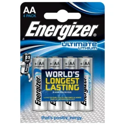 AA-Batterien Ultimate Lithium 4 Stück* Clearance