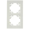 Abdeckrahmen Melbourne 2-fach alpinwei Serie 701* New