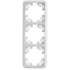 Abdeckrahmen Montreal 3-fach ultrawei Serie 502