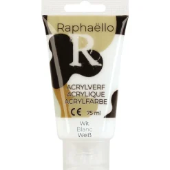 Acrylfarbe weiß 75 ml^