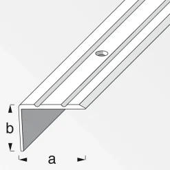 Alfer Treppenprofil 25 x 20 mm 2m bronze