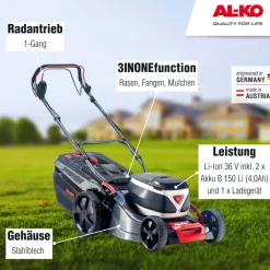 Akku-Rasenmäher 46.2 36V Li SP Comfort inkl Akku und Ladegerät*AL-KO Outlet