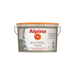 Sockelfarbe Grau Matt 5 L*Alpina Hot