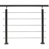 Alu Geländerset anthrazit AB10 Bodenmontage 1500 mm^ Outlet