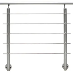 Aluminium Geländerset seitliche Montage AB5* New