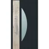 Aluminium Sicherheits-Haustür Modena Exklusiv 75 mm anthrazit 110 x 210 cm Anschlag links inkl Griffset^ Best