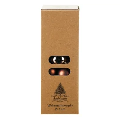 Ambientis Glaskugeln 3 cm braun champagner Mix