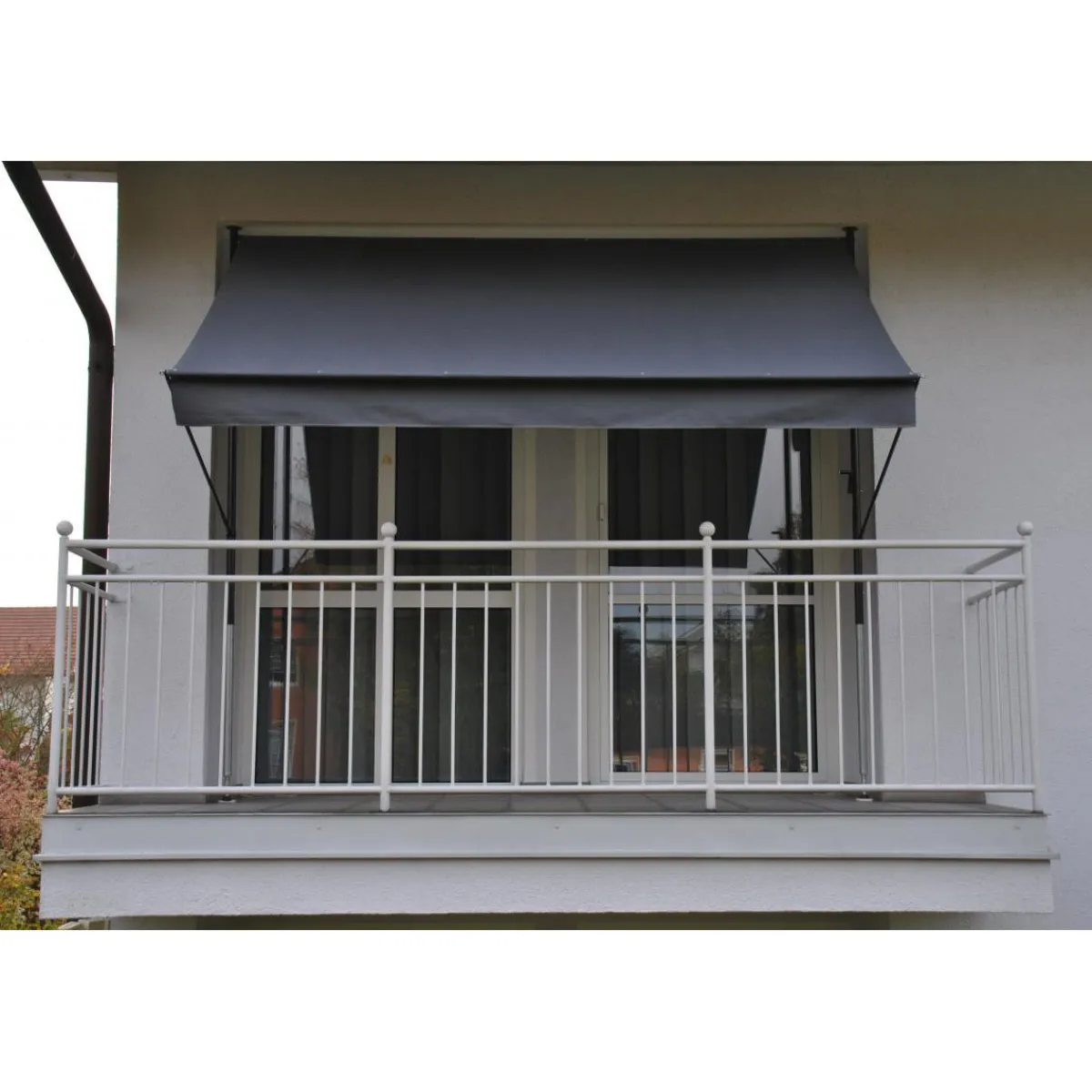 Angerer Freizeitmöbel GmbH Klemmmarkise dunkelgrau, 200 cm