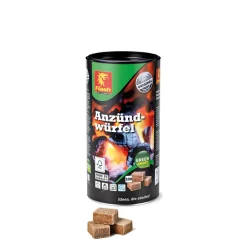 Anzünder Holz und Wachs 100er-Würfeldose