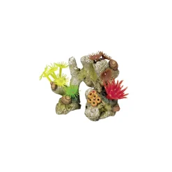 Aqua Ornaments Koralle mit Pflanzen 11 x 7 x 8,5 cm^ Outlet