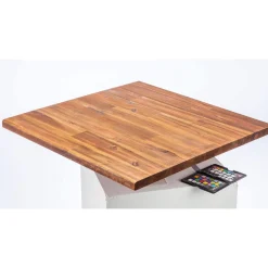Arbeitsplatte Akazie geo.2-Schicht 2400 x 600 x 26 mm^ New