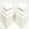Außenecke Hamburg weiß 2,5 x 2,5 x 5,8 cm