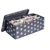 Aufbewahrungsbox für z.B Weihnachtskugeln weiß 30 Fächer*