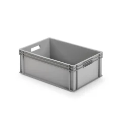 Aufbewahrungsbox geschlossen 60 x 40 x 22 cm grau* Outlet