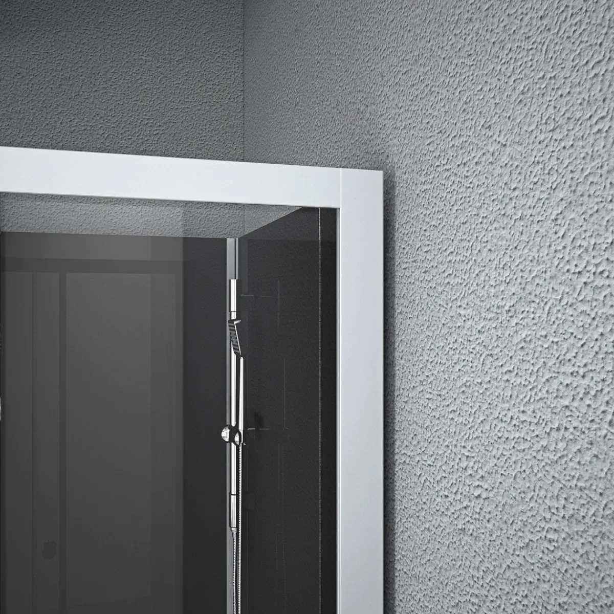 Designdusche Soft 80 x 80x 195 cm*Aurlane Outlet