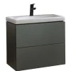 BADMOBIL Keramikwaschtisch CRAFT 64 x 5 x 37 cm ohne Überlauf weiß*