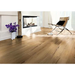 Laminatboden Century Oak beige 138 x 19,3 cm*Basic New