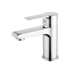 Waschtischarmatur Arles chrom mit EcoKlick-Funktion inkl Ablaufgarnitur^Basic New