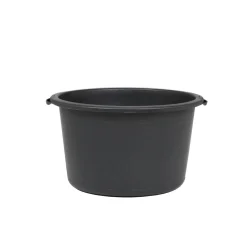 Baukübel schwarz 40 L* Sale