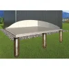 Erdschrauben-Fundament für Europa 4*Biohort New