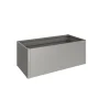 Hochbeet 2 x 1 quarzgrau-metallic*Biohort Clearance