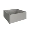 Biohort Hochbeet Größe 2 x 2 m quarzgrau-metallic