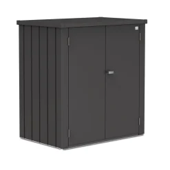 Terrassenschrank Romeo Größe L dunkelgrau- metallic*Biohort Clearance