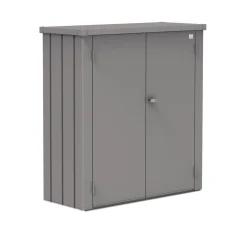 Biohort Terrassenschrank Romeo Größe M quarzgrau - metallic