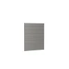 Wandpaneel für Sichtschutz ohne Acrylglas 150x180 quarzgrau-metallic*Biohort Best