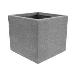 Blumenkasten Sandstone mit Ablaufloch eckig grau 43 x 41 cm* Hot