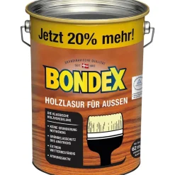 Holzlasur für Außen Eiche hell 4,8 L^Bondex