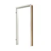 Borne Türzarge komplett CPL weiß mit profilierter Kante 86 x 198,5 x 26,5 cm DIN rechts