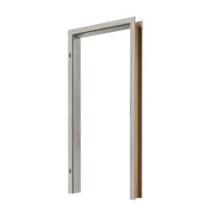 Borne Türzarge komplett CPL Eiche basalt 86 x 198,5 x 16 cm DIN links