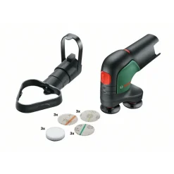Akku-Tellerschleifer und Polierer-Set EasyCurvSander 12 ohne Akku 14-teilig^Bosch New