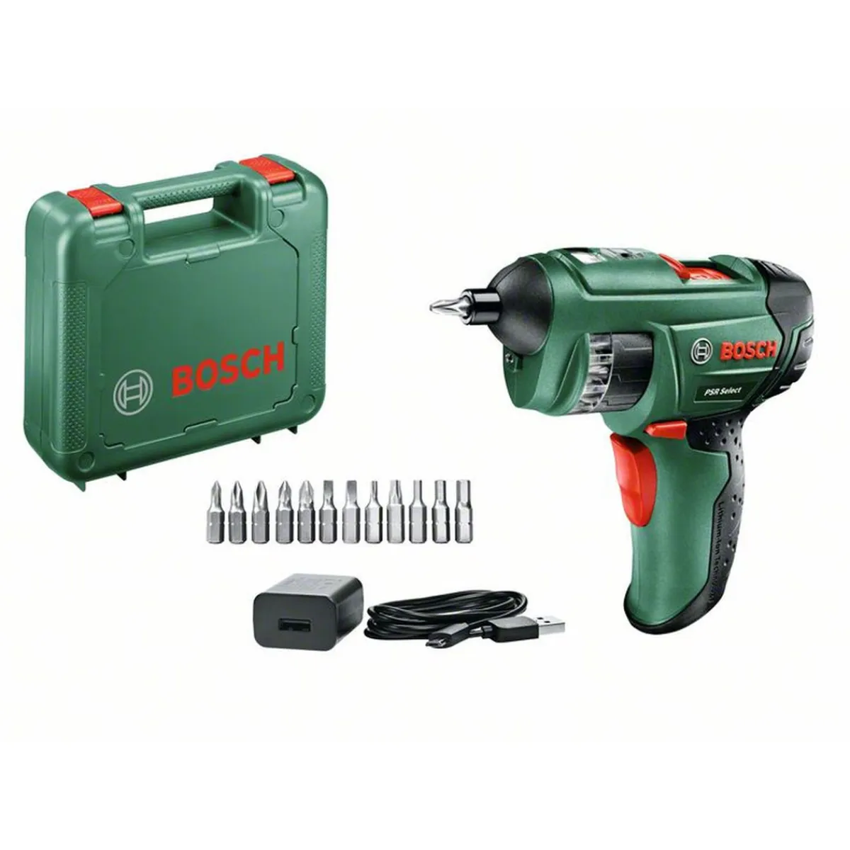Akku-Schrauber-Set PSR Select 15-teilig*Bosch Discount