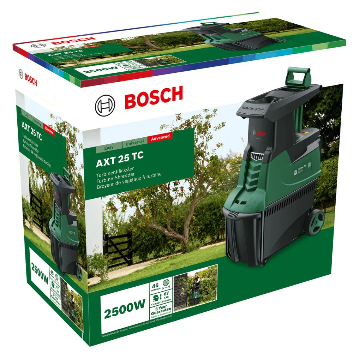 Turbinenhäcksler AXT 25 TC*Bosch New