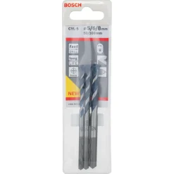 Bosch Professional 3-teiliges CYL-5 Betonbohrer-Set 5/6/8 mm