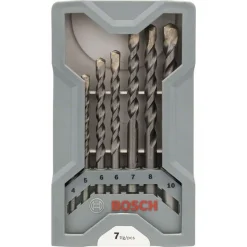 Bosch 7-teiliges CYL-3 Betonbohrer-Set 4/5/6/6/7/8/10 mm