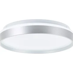 Brilliant Deckenleuchte Britt 33cm silber/weiß 22W 2300lm stufenlos dimmbar* Best
