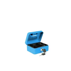 Geldkassette Money 5012 12,5 x 6 x 9,5 cm blau*Burg Wächter Best