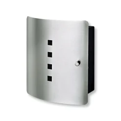Burg Wächter Schlüsselschrank QUAD 6204/10 Ni 21 x 24 x 7 cm schwarz-silber