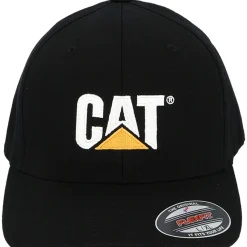 CAT Kappe Flexfit schwarz Größe S+M