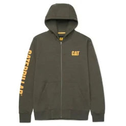 Zip Hoodie Banner oliv Gr. L^CAT