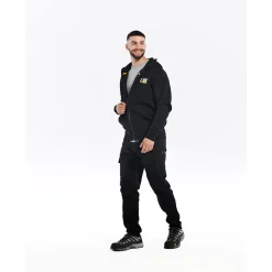 Zip Hoodie Banner schwarz Gr. M^CAT Clearance