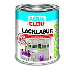 Clou L17 Aqua Lacklasur Dunkelnussbraun 750 ml* Outlet