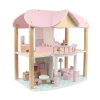 Kinder Coemo Puppenhaus Sandy möbliert Holz 2 Etagen