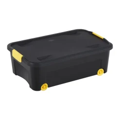 Combi Box, Farbe: Schwarz, Rollensystem, Inhalt: 29,5L