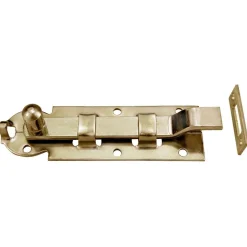 Fensterriegel gekröpft 25 x 80 mm verzinkt braun*Connex Outlet