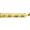 Connex Gartendoppeltor-Überwurf 43 x 7,2 cm verzinkt gelb