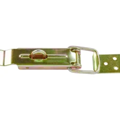 Kistenverschluss 95 x 38 mm verzinkt gelb*Connex New